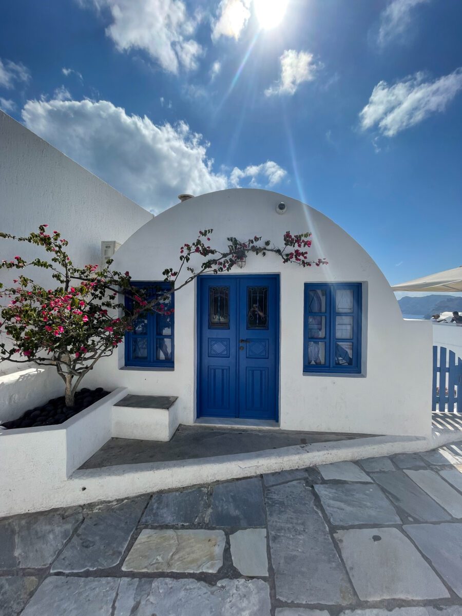 Whitewashed Houses Santorini