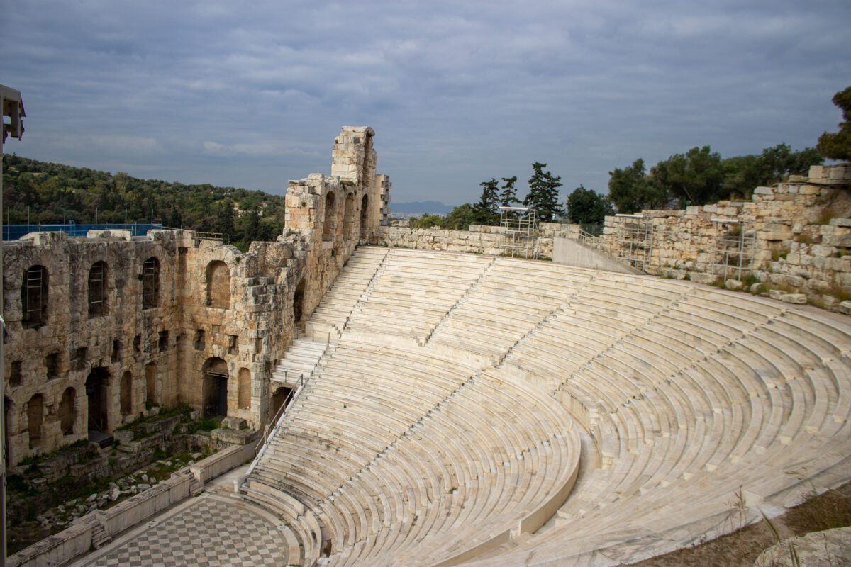 View from the Acropolis Athens