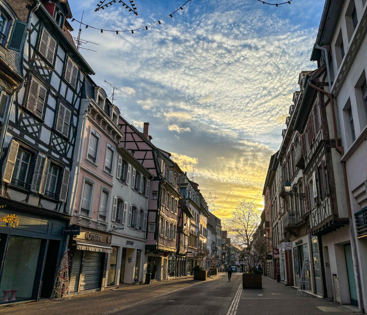 Colmar Sunrise Winter