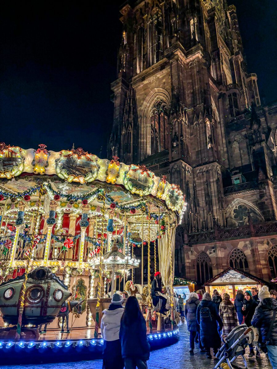 Strasbourg Cathedral and Carousel
