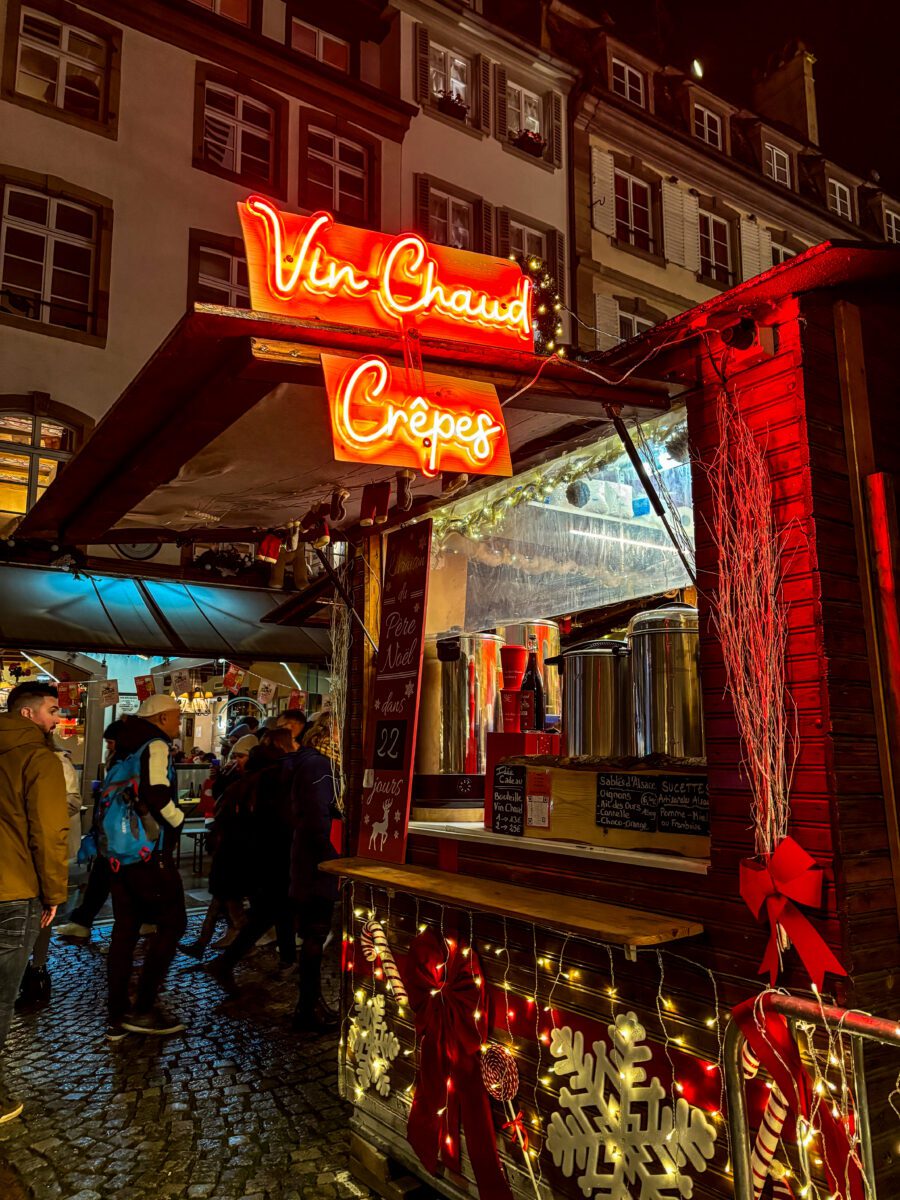 Christmas Market Stall Strasbourg
