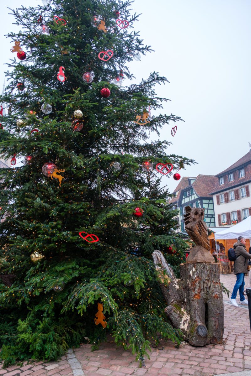 Obernai France Christmas Tree