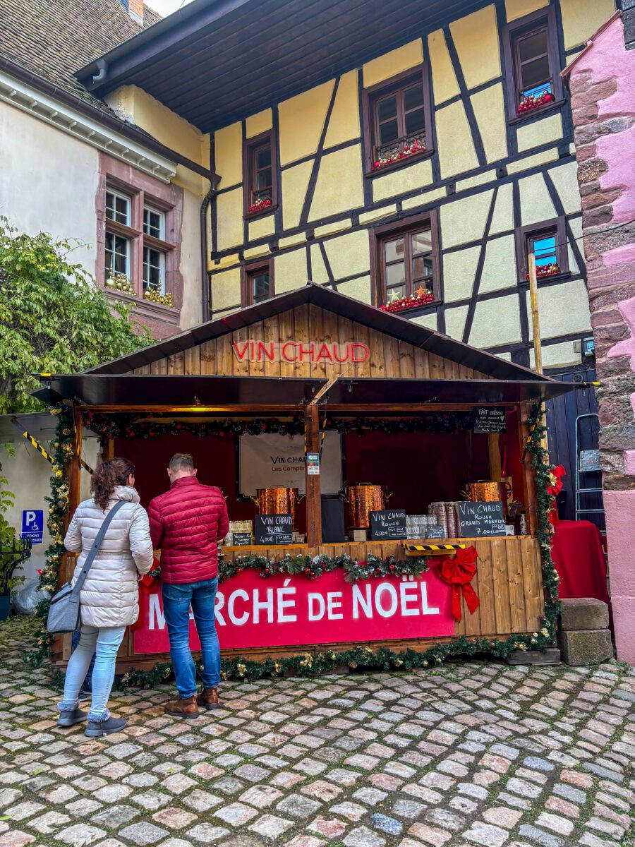 Vin Chaud Stall Riquewihr