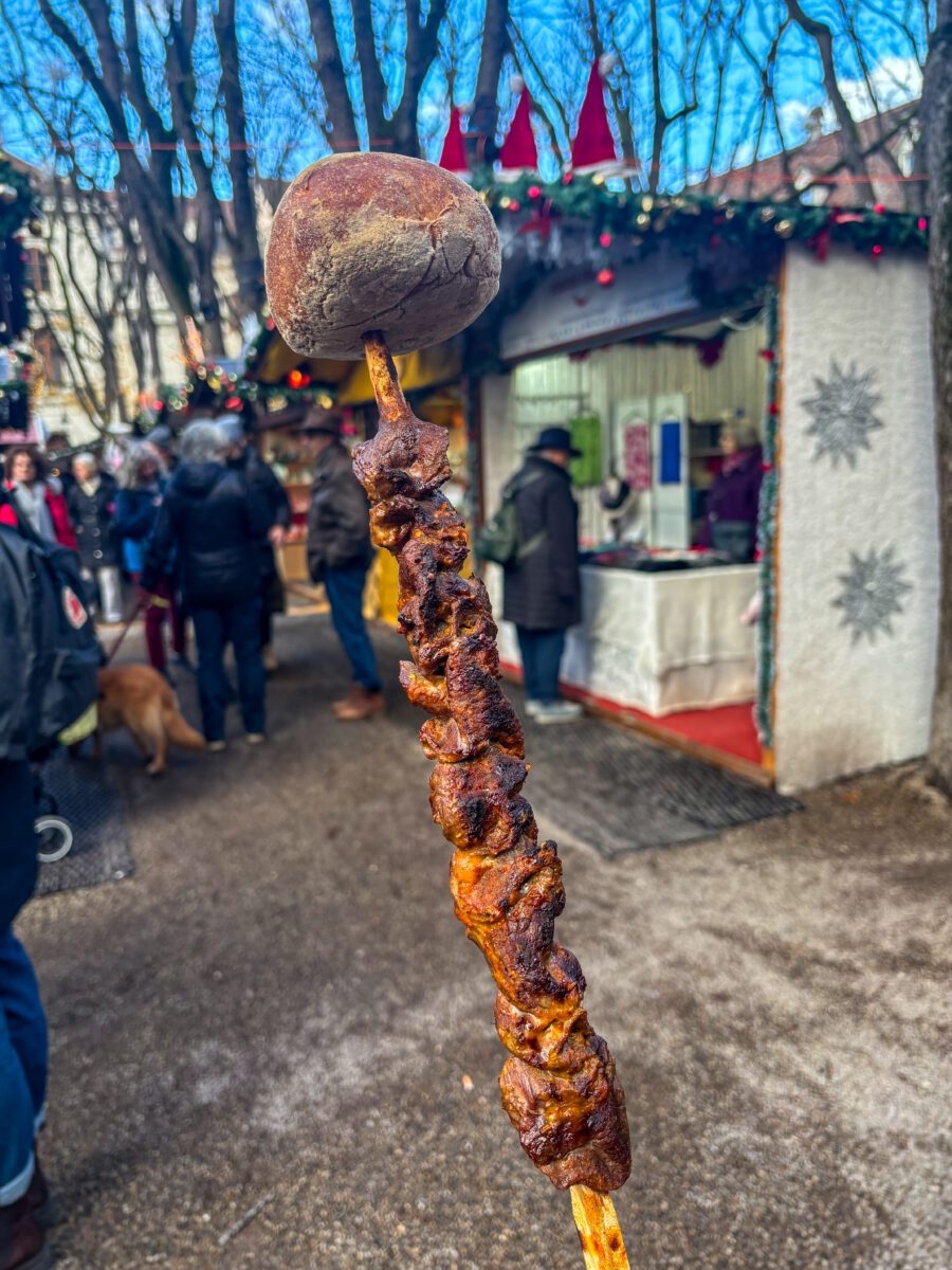 Basel Christmas Market Kabob
