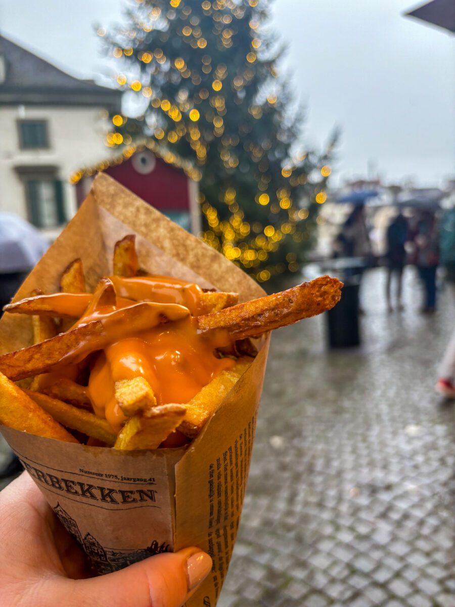 Zurich Christmas Market French Fries