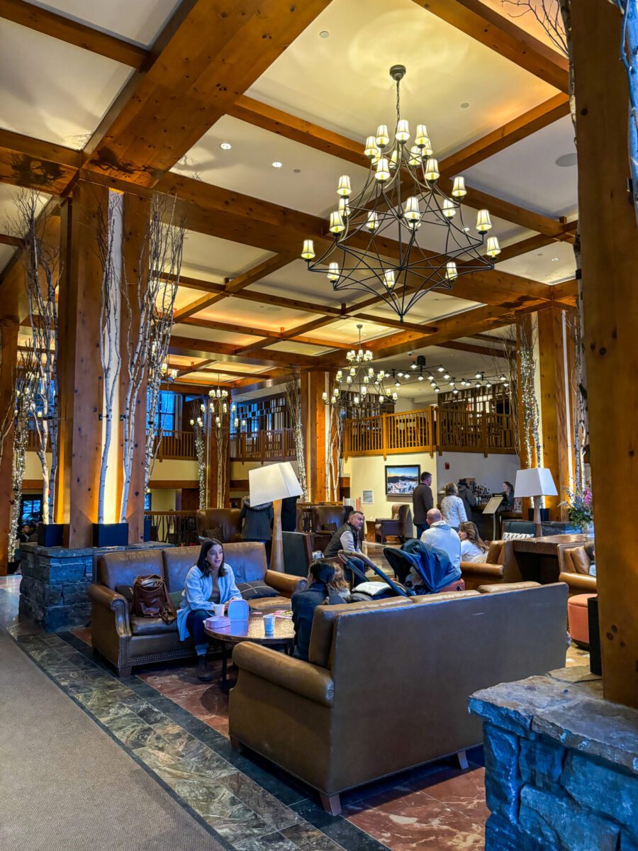 Lodge at Spruce Peak Lobby
