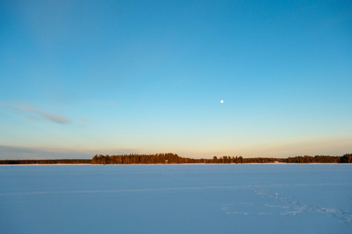 Ranua Lake Lapland Finland