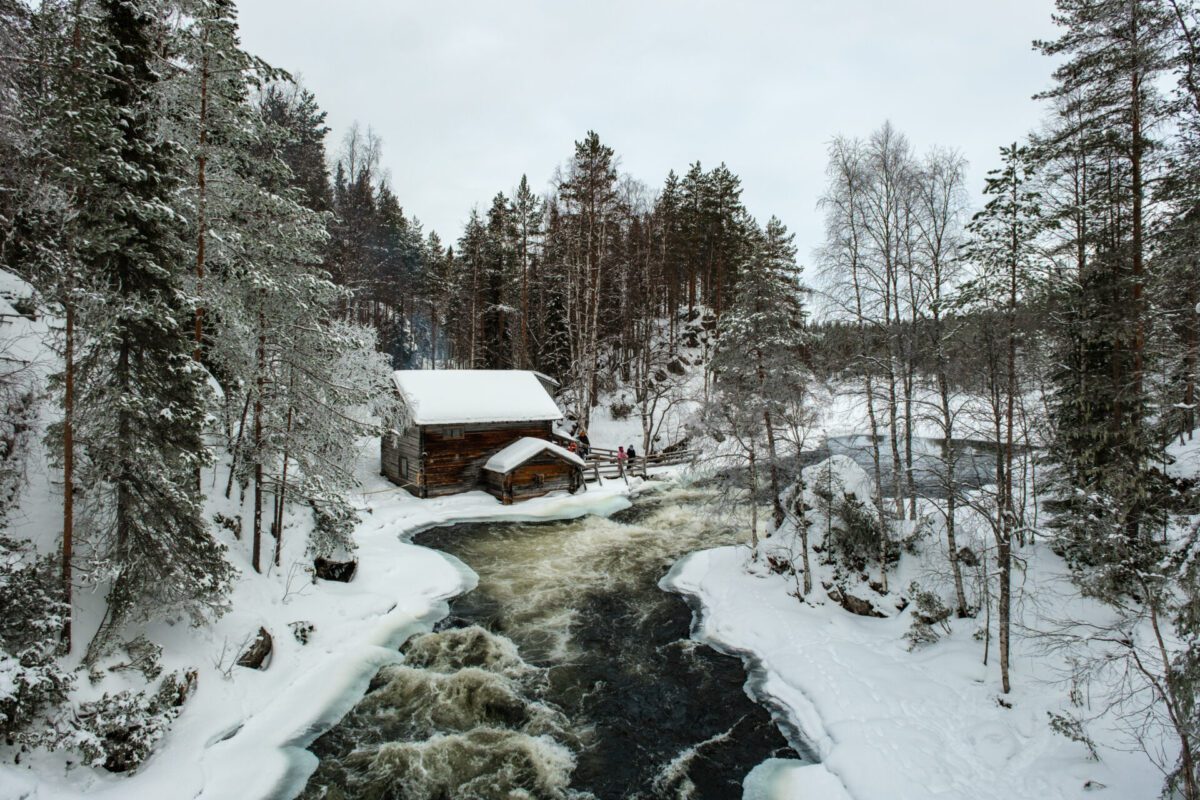 Myllykoski Rapids Lapland