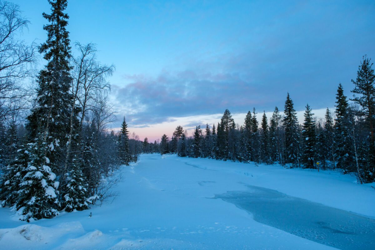Sunrise Lapland, Finland