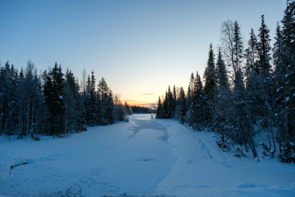 Sunrise Lapland, Finland
