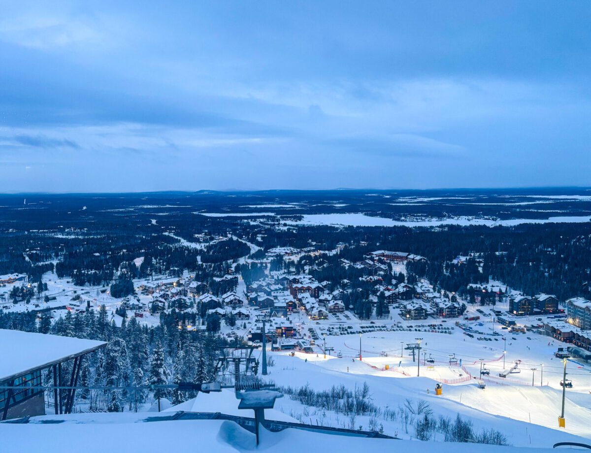 Levi Panoramic View Lapland