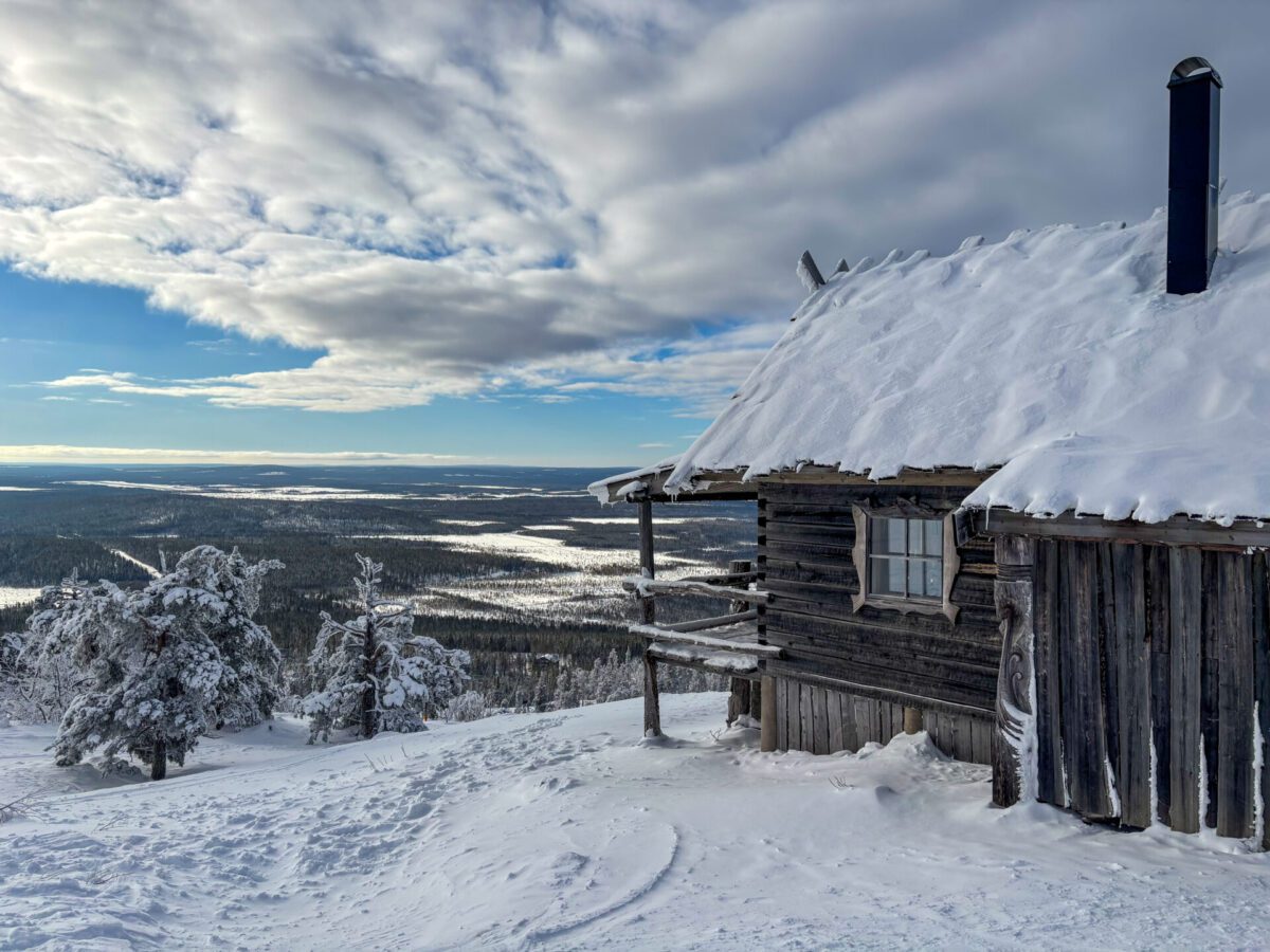 Santa's Cabin View Levi Finland