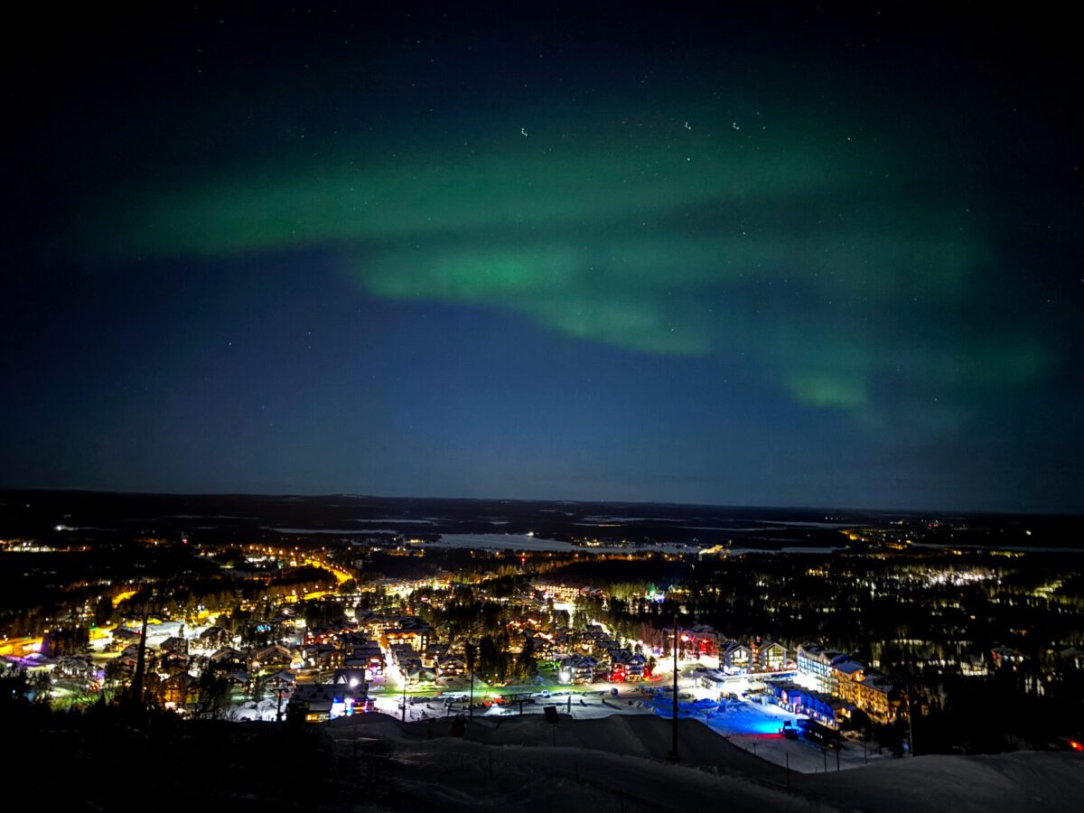 Levi Finland Northern Lights