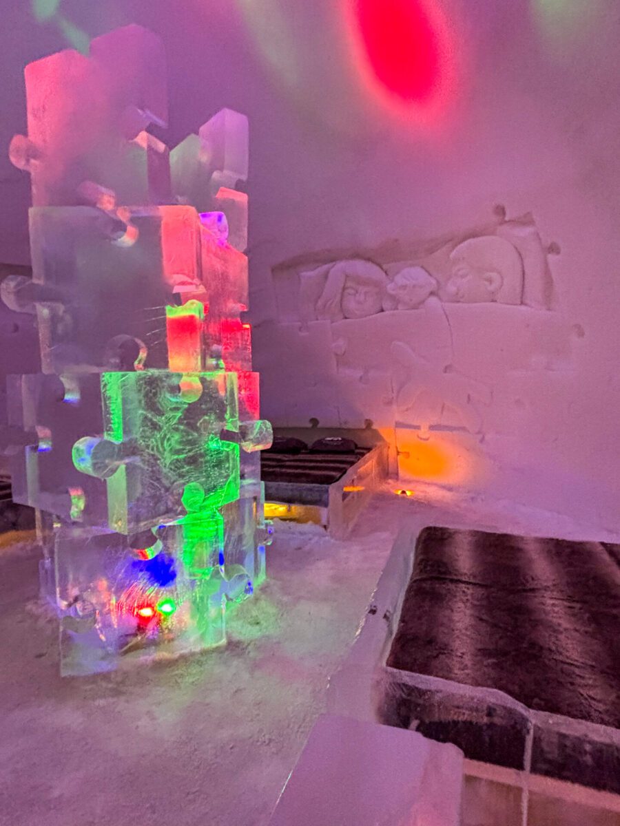 Room at the Arctic Snowhotel Rovaniemi