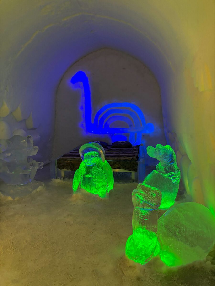 Room at the Arctic Snowhotel Rovaniemi