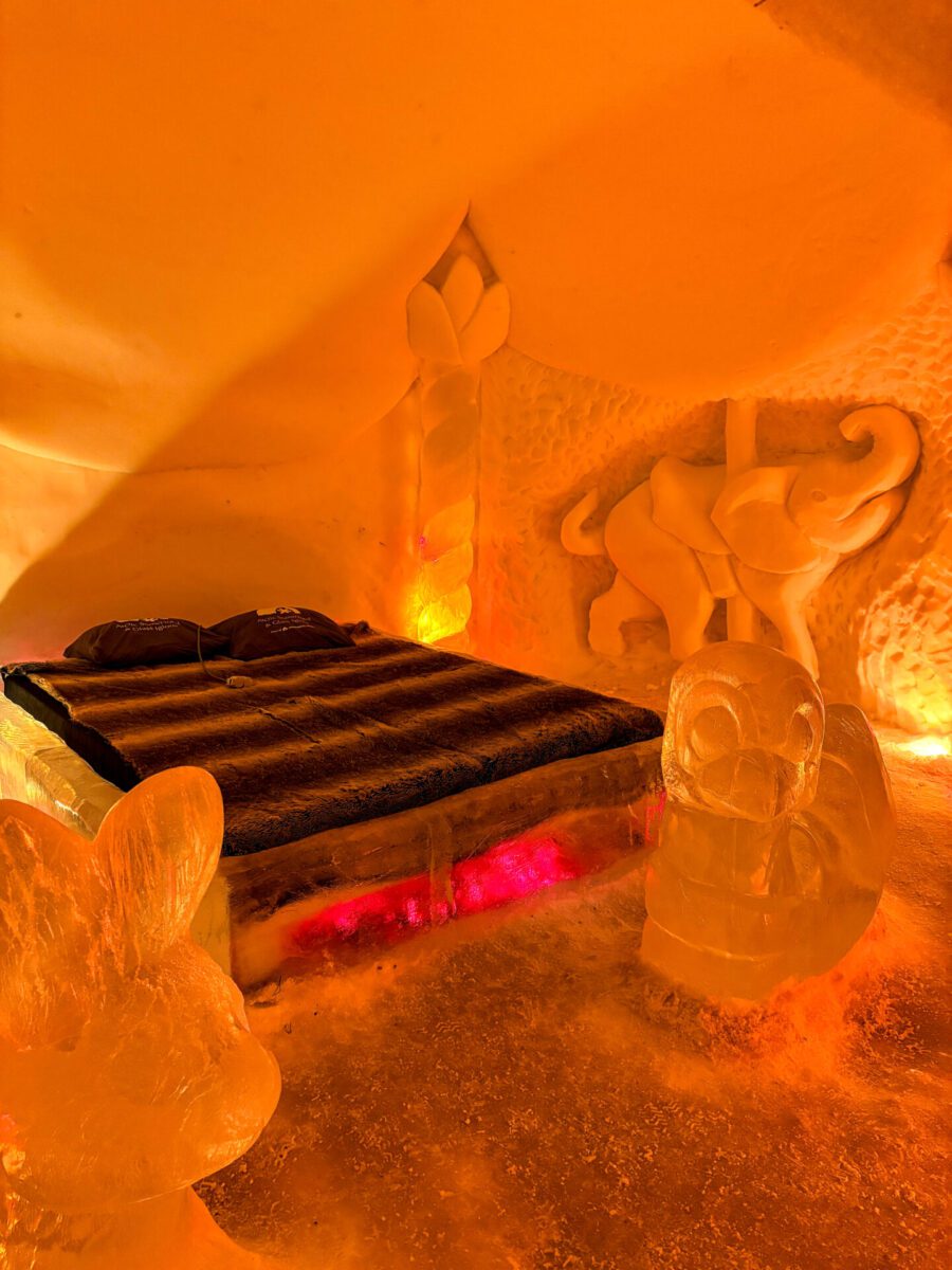 Room at the Arctic Snowhotel Rovaniemi