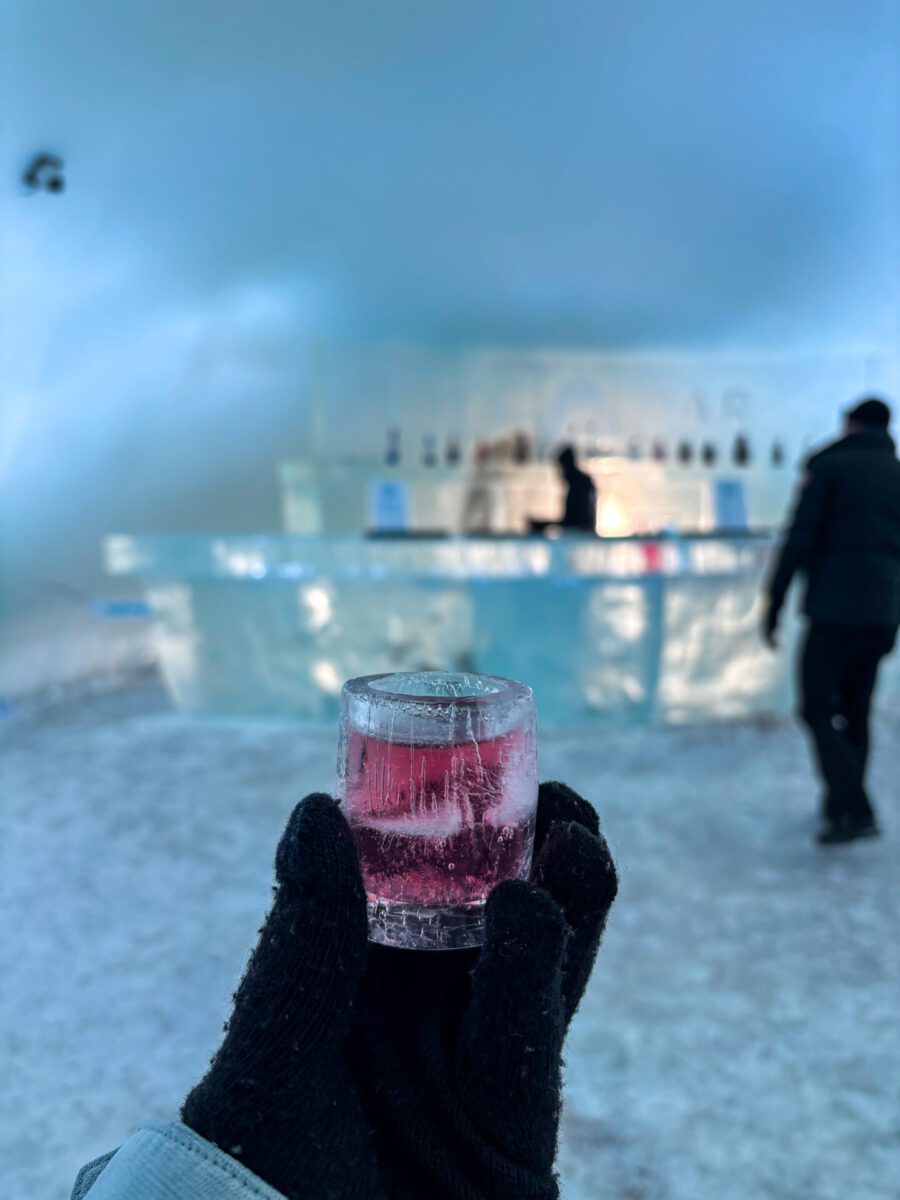 Ice Shot at the Arctic Snow Hotel Rovaniemi