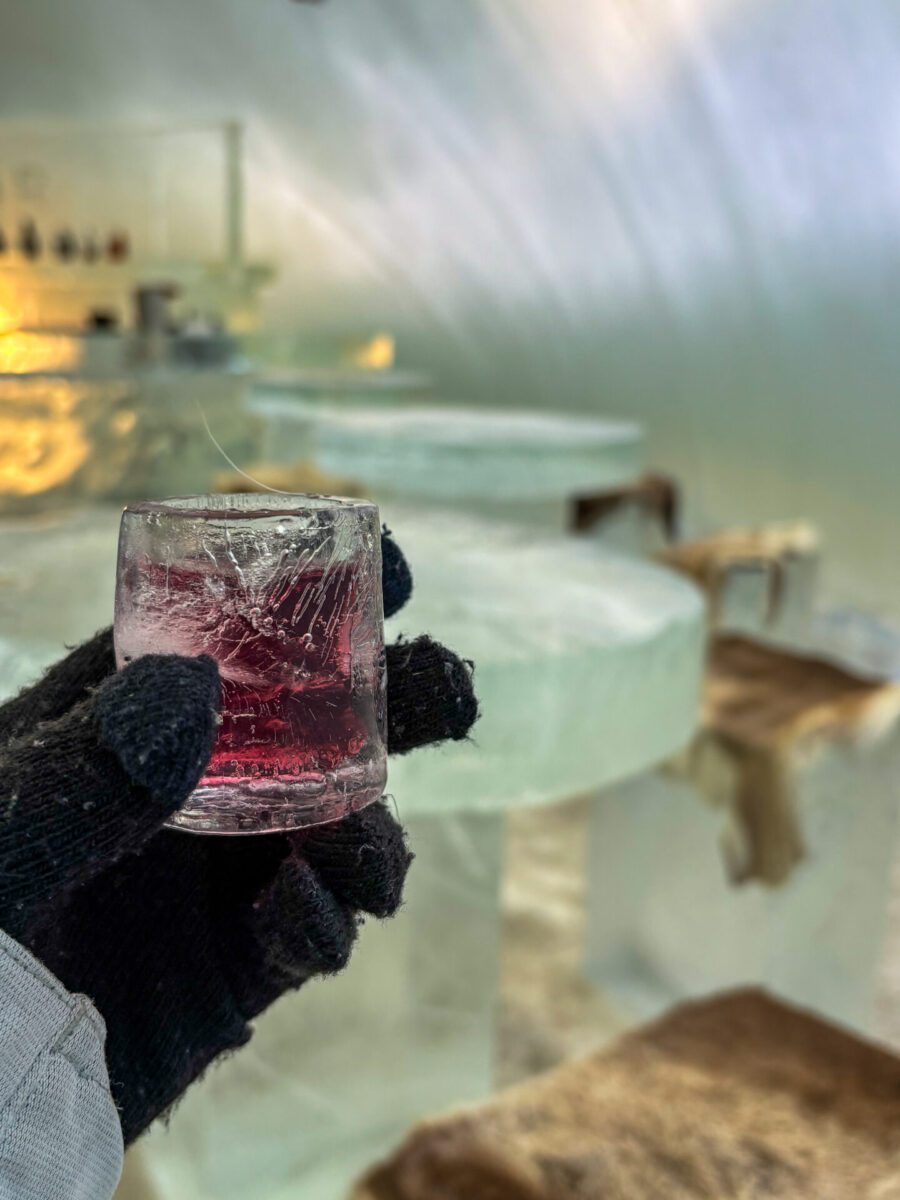 Ice Shot at the Arctic Snow Hotel Rovaniemi