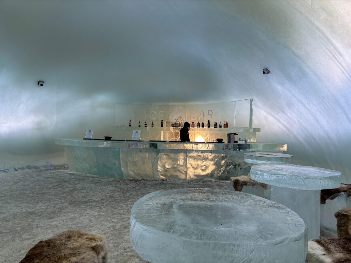 Ice Bar at the Arctic Snow Hotel Rovaniemi