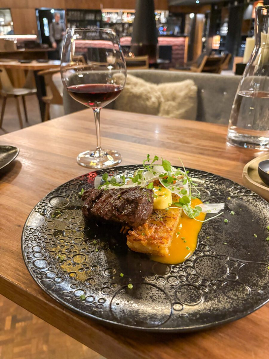 Dinner at Arctic Treehouse Hotel Rovaniemi