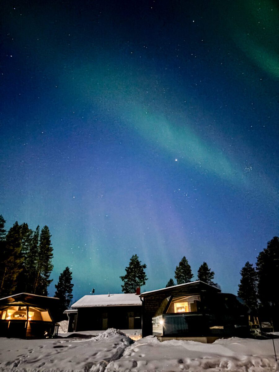 Arctic Fox Igloos Ranua Northern Lights