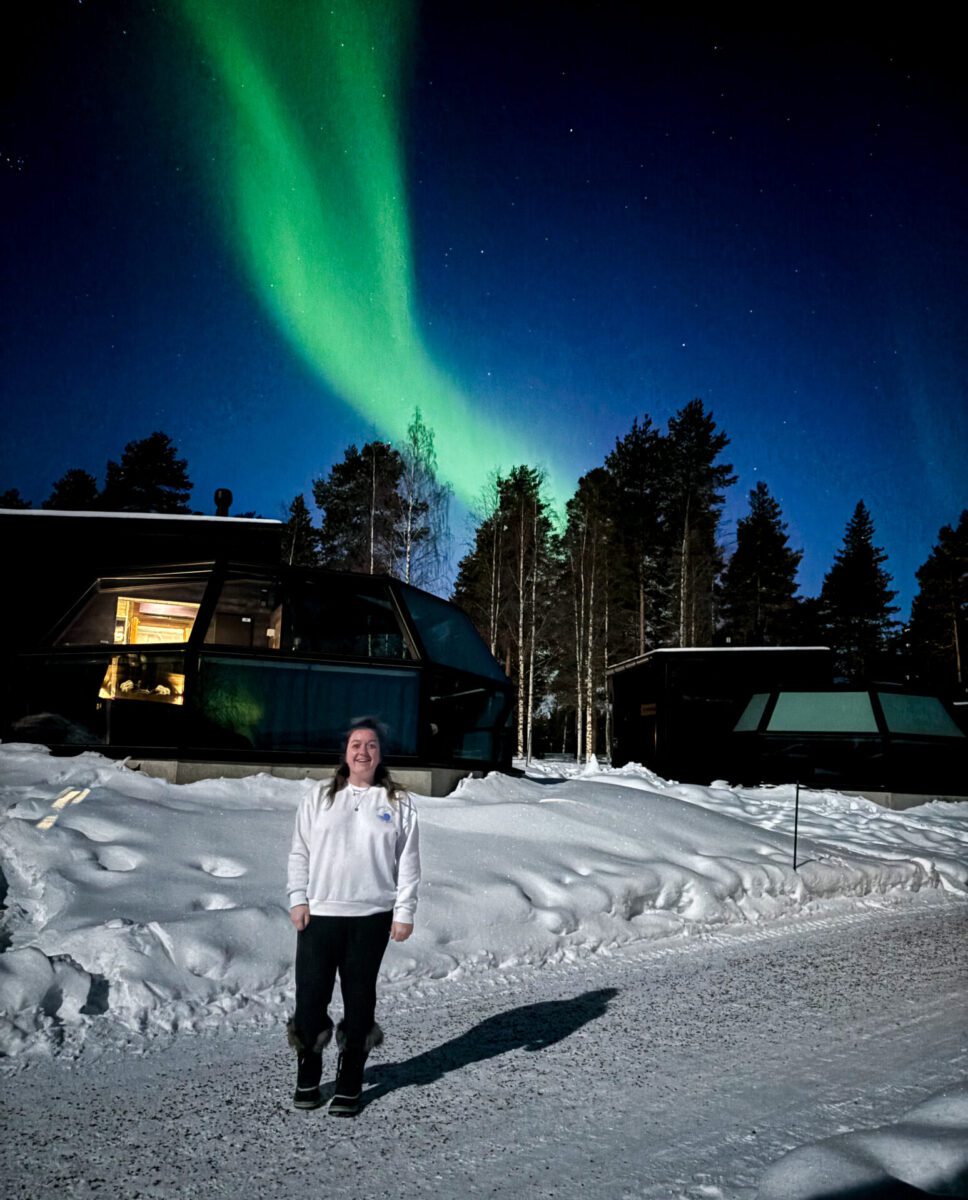 Arctic Fox Igloos Ranua Northern Lights