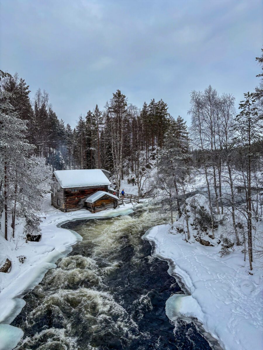 Oulanka National Park Myllykoski Rapids Ruka
