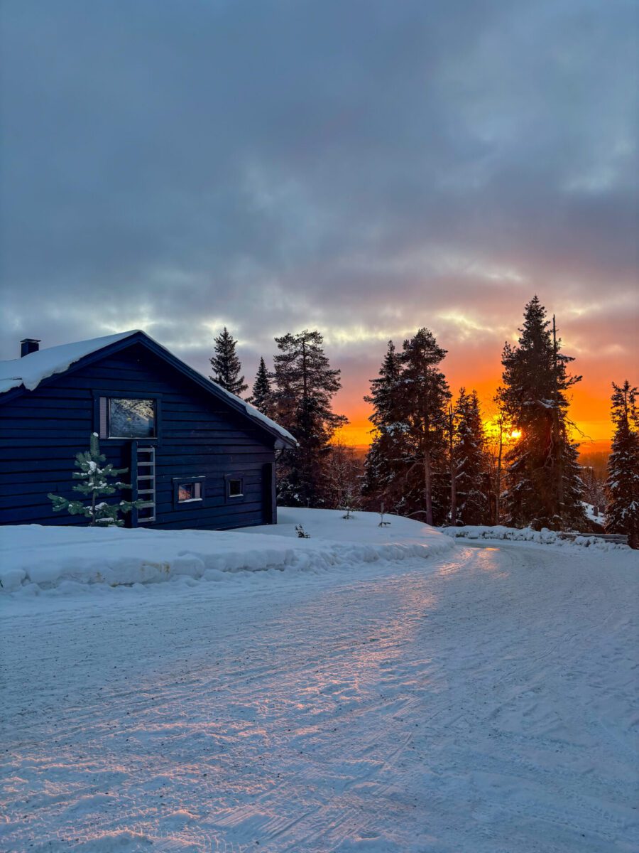 Ruka Finland Sunset