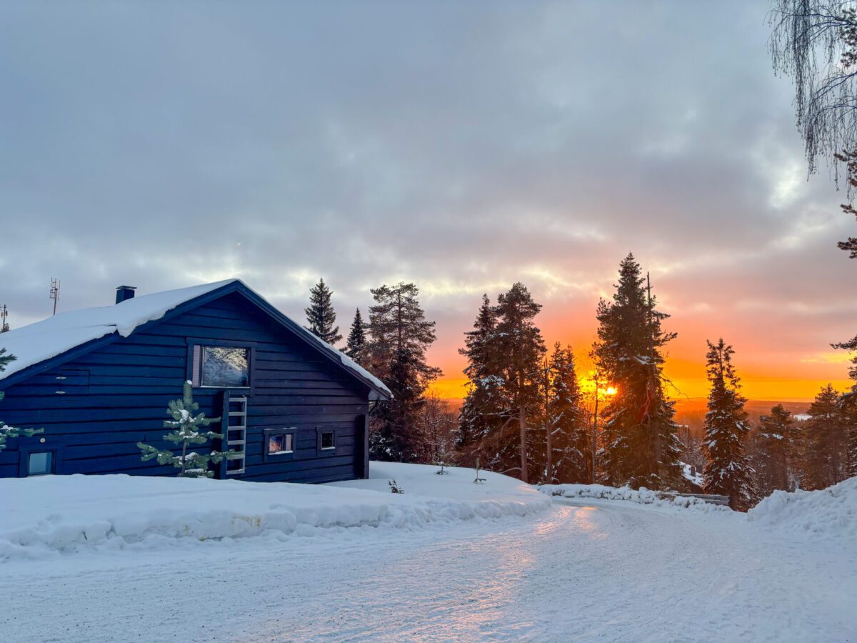 Ruka Finland Sunset