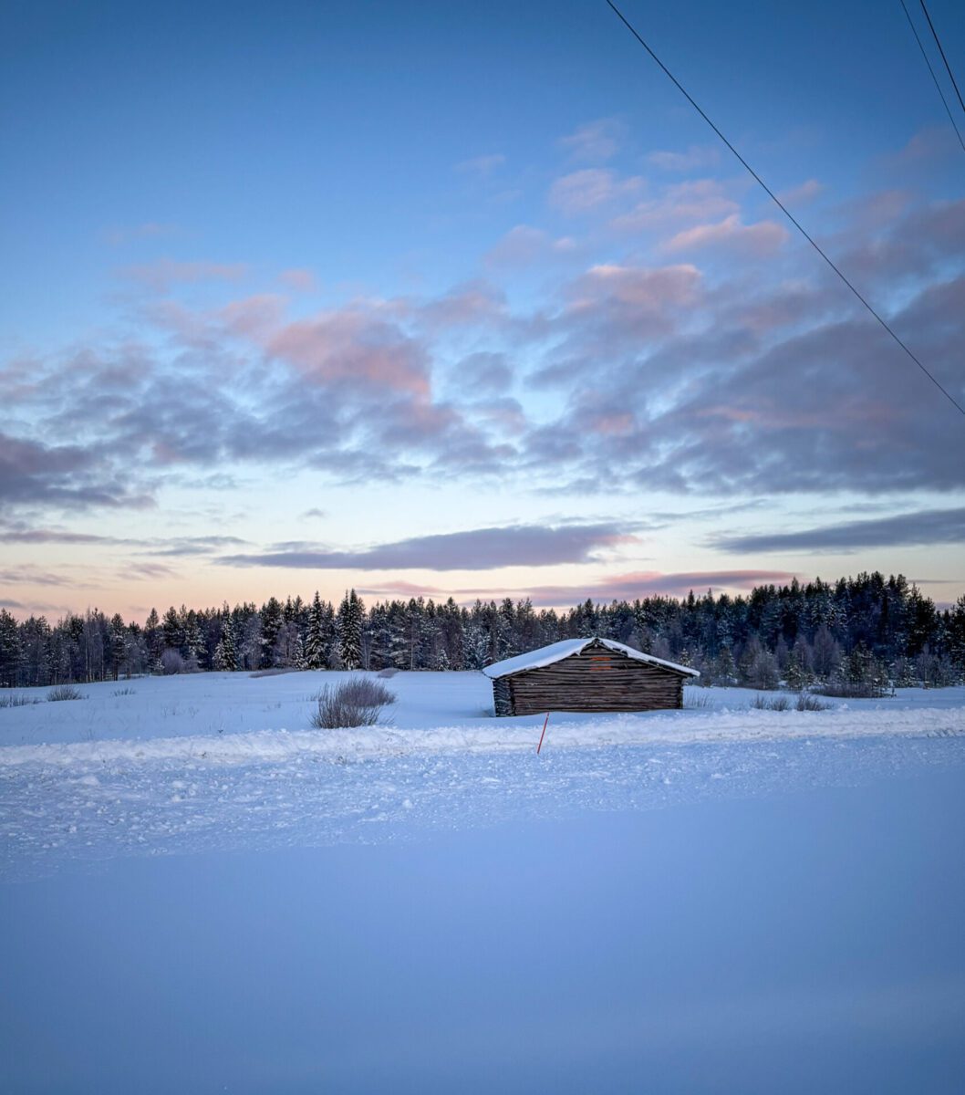 Sunrise Lapland Finland