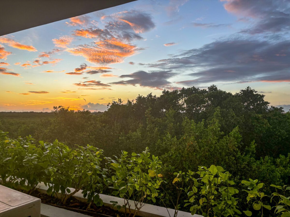 Sunset at Nickelodeon Resort Riviera Maya