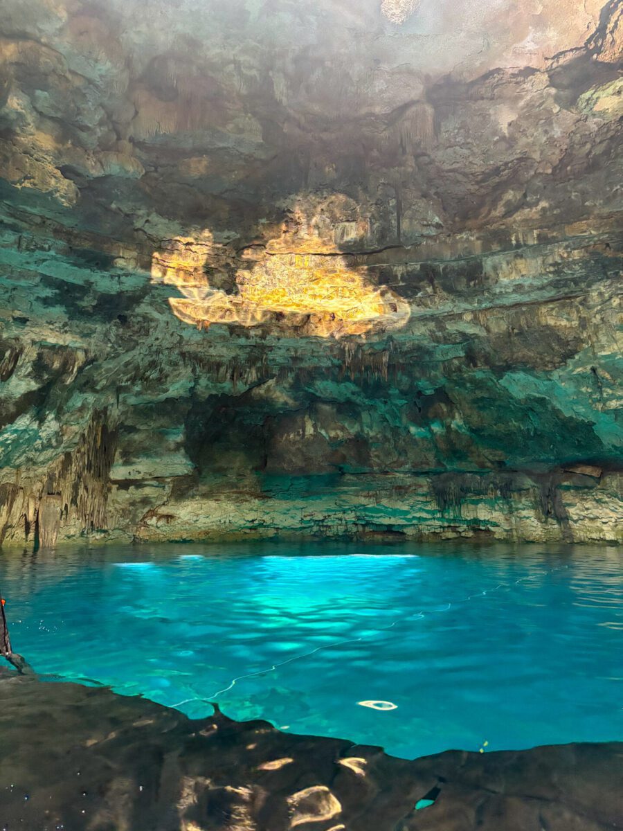 Cenote X'ux Ha Yucatan Mexico