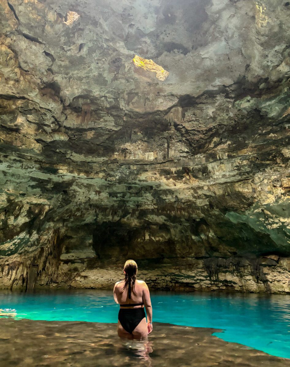 Cenote X'ux Ha Yucatan Mexico