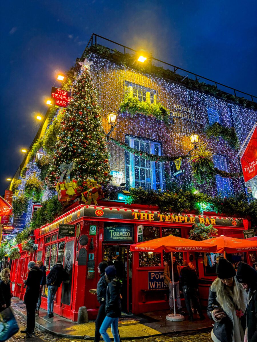Temple Bar Christmas Dublin