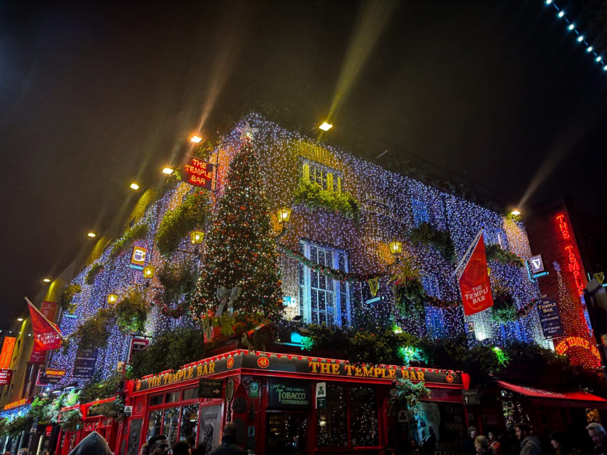 Temple Bar Dublin Night