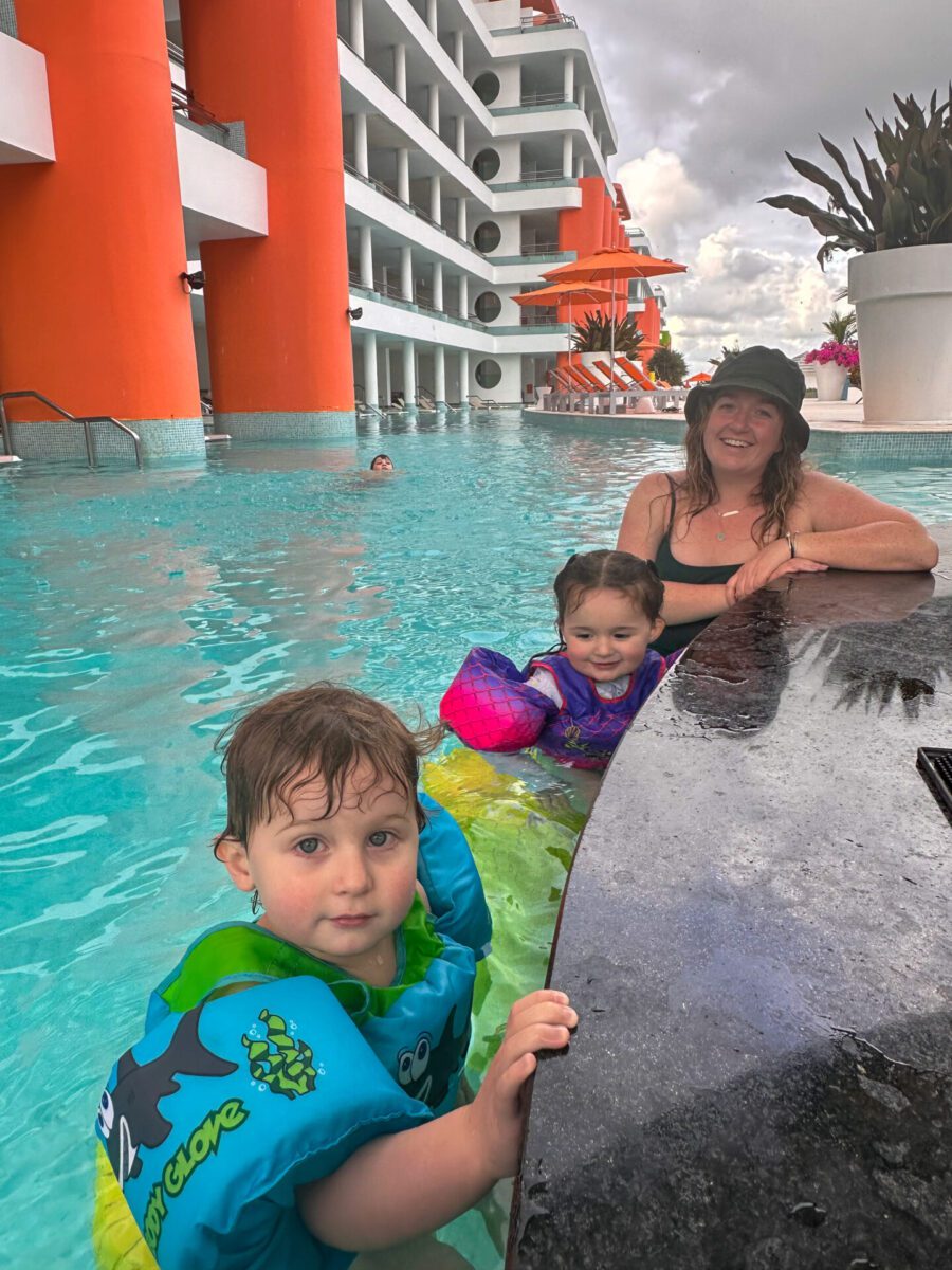 Swim Up Bar Nickelodeon Resort Riviera Maya Mexico