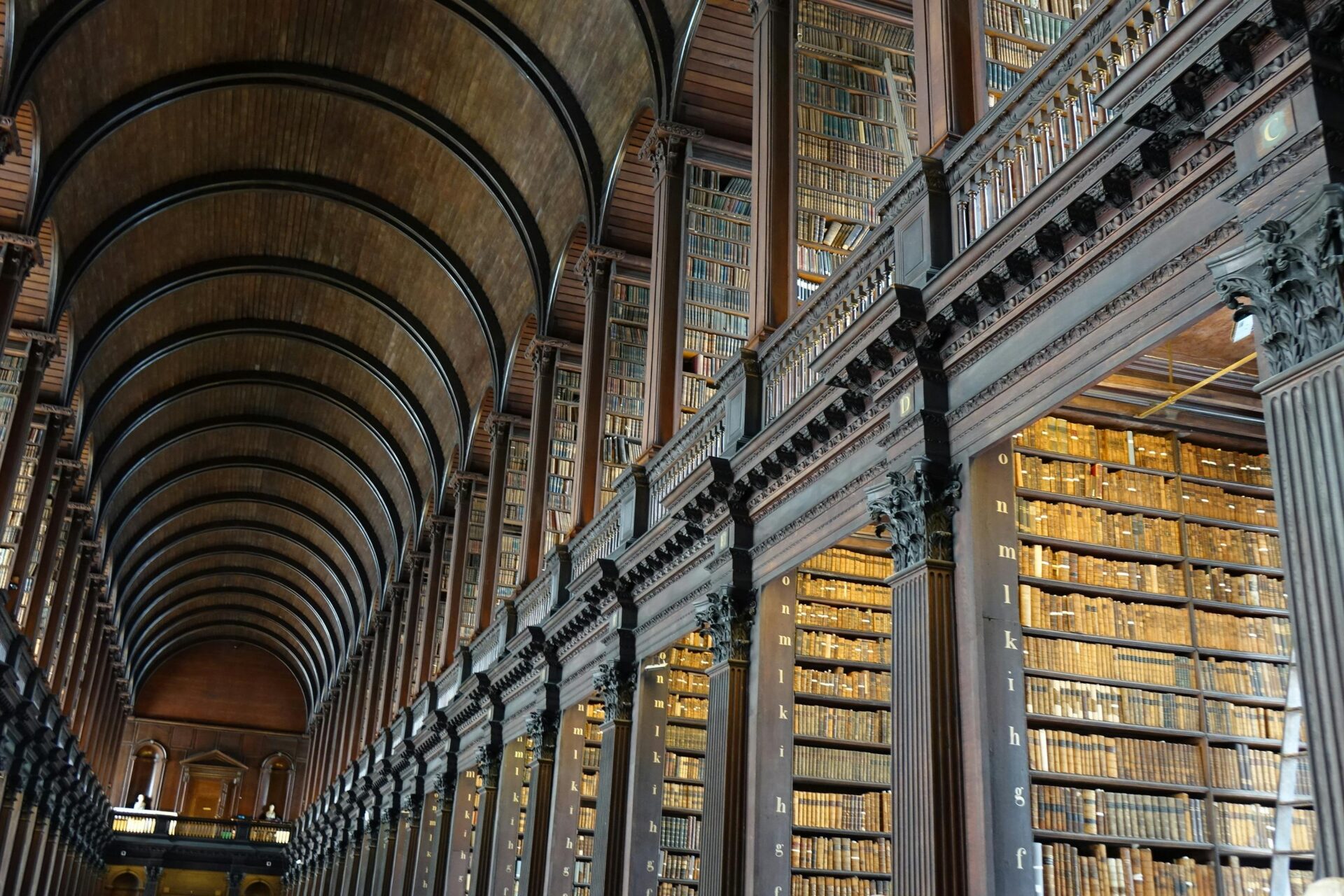 Trinity College Dublin Long Room library