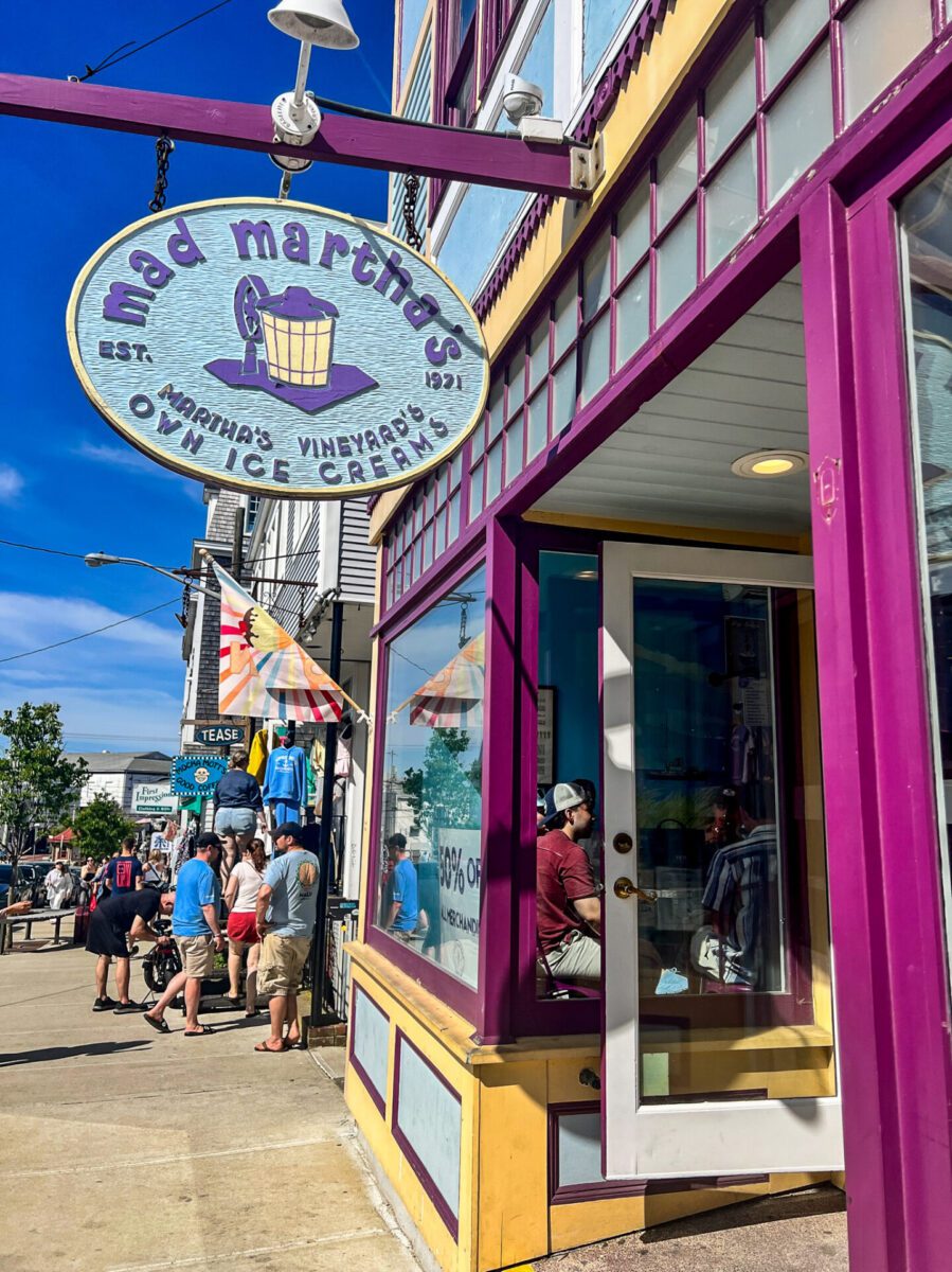 Mad Martha's Ice Cream, Martha's Vineyard