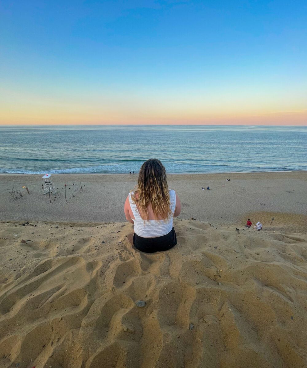 Cahoon Hollow Beach, Sunset