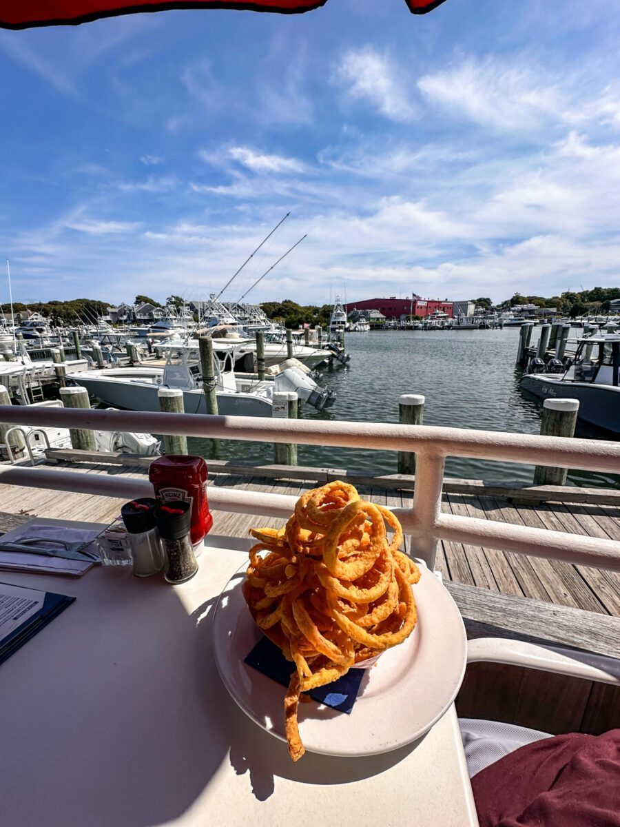 Onion Rings, The Flying Bridge Falmouth