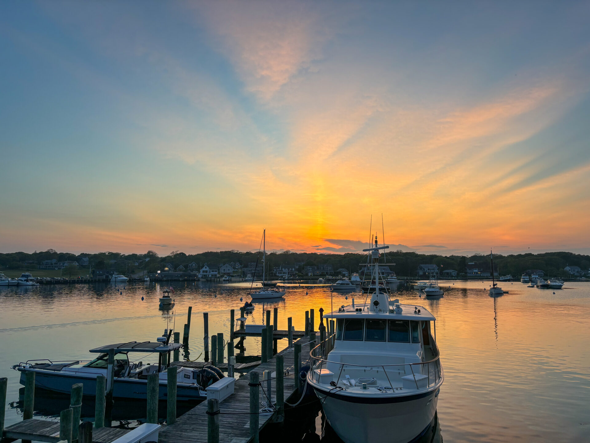 Oak Bluffs Sunset Martha's Vineyard