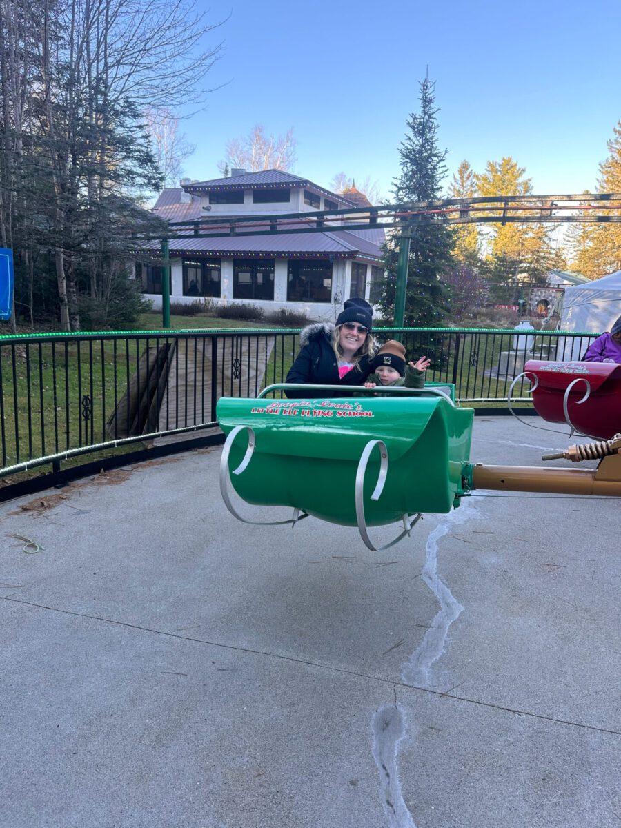 Santa's Village Flying Sleighs